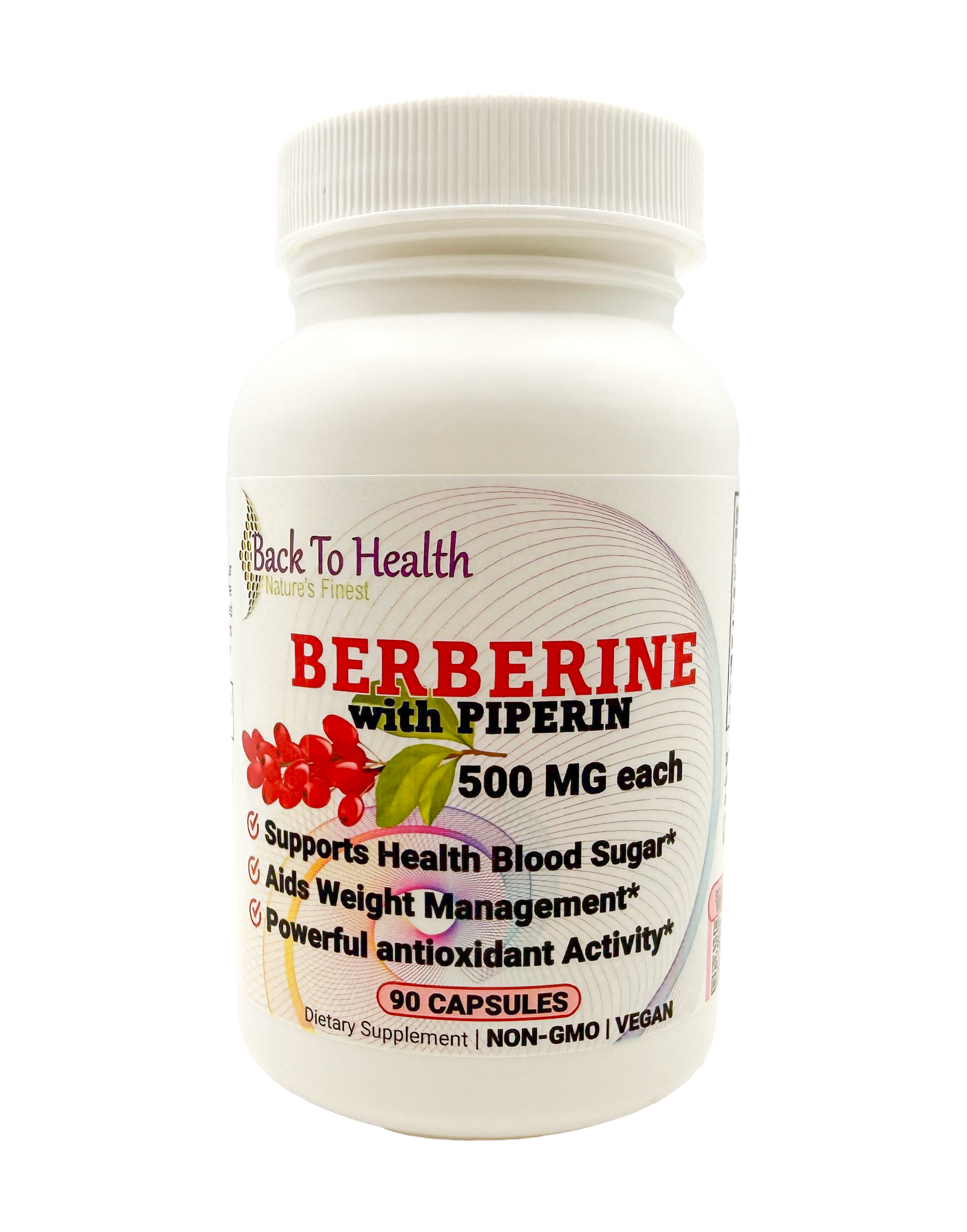 Berberine with Piperine